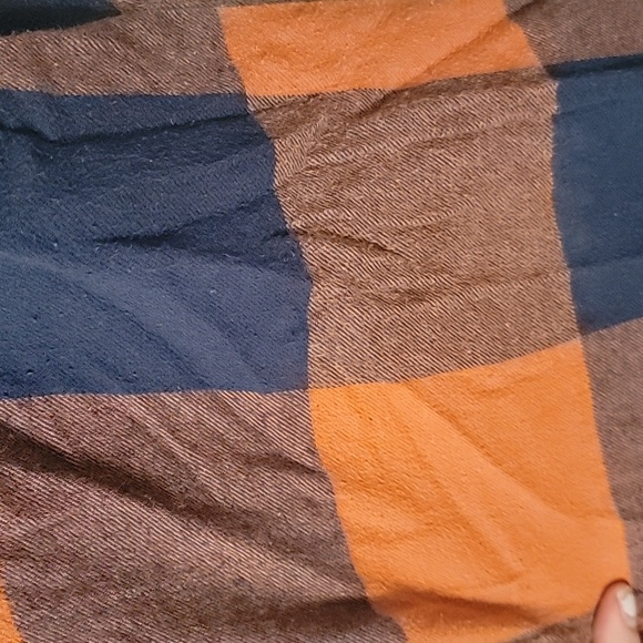 Burnt orange flannel - Picture 3 of 7